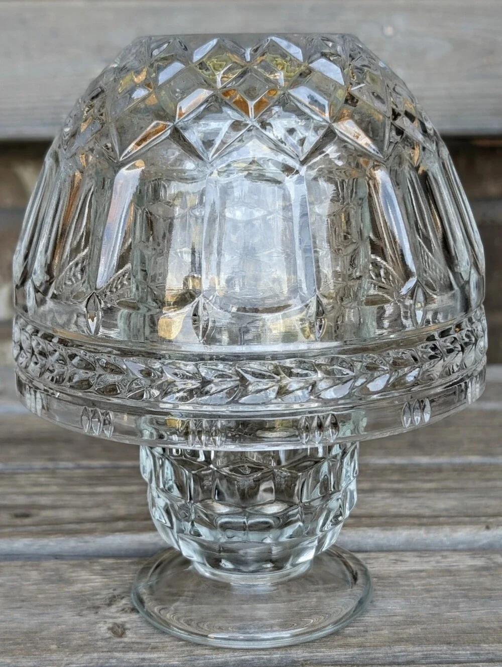 Custom Lead Crystal Fairy Lamp